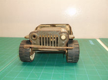 Vintage TONKA TOY JEEP Military US Army 1970s G-452-8 Pressed Metal Plastic
