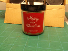 6 pack Christmas Jar Candle Merry Elfin Christmas holly jolly berry smell