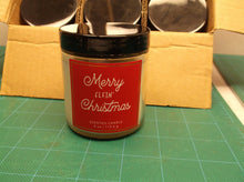 6 pack Christmas Jar Candle Merry Elfin Christmas holly jolly berry smell