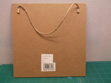 10" Square Wooden Sign: Falling Leaves & Pumpkins Please