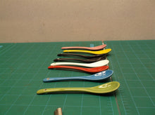 Astra Gourmet 5" Ceramic Soup Spoons Porcelain Spoons for Coffee, Tea, Yogurt, I
