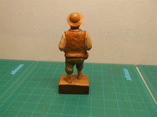 Vintage A Hand Carved Wooden Statue - Hand Crafted