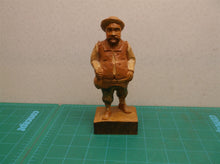 Vintage A Hand Carved Wooden Statue - Hand Crafted