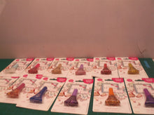 lot of 12 multiple colors PEEL OFF NAIL POLISH-Glitter