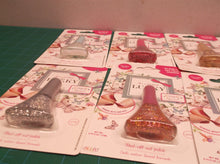 lot of 12 multiple colors PEEL OFF NAIL POLISH-Glitter