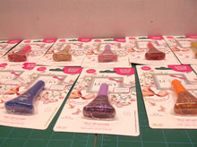 lot of 12 multiple colors PEEL OFF NAIL POLISH-Glitter