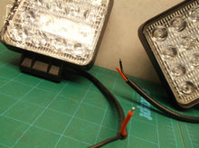 2 Pack Square LED Work Light SPOT Lights For Truck Off Road Tractor 12V