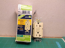 Leviton SmartlockPro GFCI Outlet 20A 125V Duplex Ivory NEMA 5-20R