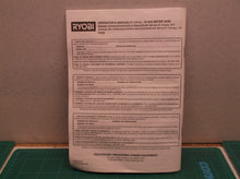 operators manual for RYOBI ONE+ 18V Cordless 7-1/4 in. Compound Miter Saw P553