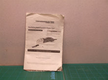 instruction manual for CHICAGO ELECTRIC OSCILLATING MULTIFUNCTION POWER TOOL 683
