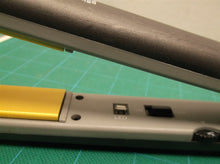 For parts Cut cord Black INFINITY GOLD CERAMIC HAIR STRAIGHTENER 75w