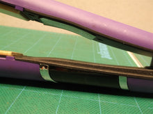 For parts Cut cord Purple INFINITY GOLD CERAMIC HAIR STRAIGHTENER 40w ys-908