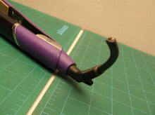 For parts Cut cord Purple INFINITY GOLD CERAMIC HAIR STRAIGHTENER 40w ys-908