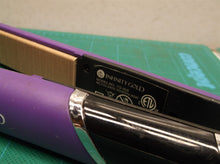 For parts Cut cord Purple INFINITY GOLD CERAMIC HAIR STRAIGHTENER 40w ys-908