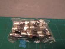 Coaxial Cable Compression Fitting - 12 Pack Connector - for RG6 Coax Cable - wit