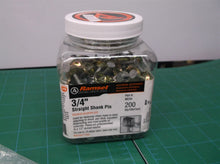 RAMSET M034 3/4" PLATED STEP PIN WITH DOME WASHER, ~175 PINS