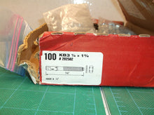 80 Hilti KB3 Expansion Anchor Bolt 1 3/4 x 1/4 with nuts & washers
