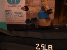 natural fitness WARRIOR ANKLE/WRIST WEIGHTS 2.5lbs each pack of 2
