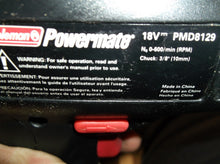 Coleman Cordless 18v Kit drill, sander,flashlight, and charger with case