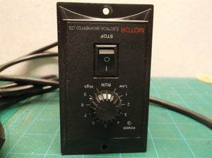conveyor belt control box