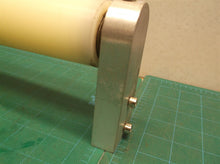 8" free spool roller with brackets 1 3/4 dia