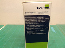 Leviton Quickport 5 Pack Midway Single Port Ivory Wallplates 41091-115