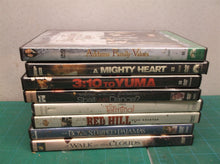 Lot of 7 dvd's Addams Family Values A Mighty Heart 3:10 To Yuma Shall We Dance?