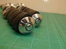 Set of chrome foot pegs off a honda goldwing