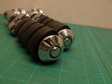 Set of chrome foot pegs off a honda goldwing