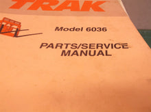 Group of sky track manuals 6036 parts/service manual tlc maintenance manual fo