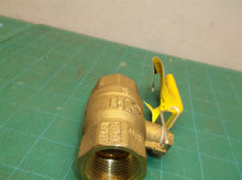 3/4" NPT Threaded Brass Ball Valve Full Port Shut-Off Valve