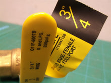 3/4" NPT Threaded Brass Ball Valve Full Port Shut-Off Valve