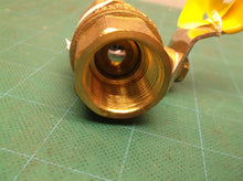 3/4" NPT Threaded Brass Ball Valve Full Port Shut-Off Valve