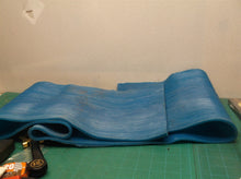 Silcone mold for finishing concrete with a wood grane pattern 5ft x 9"