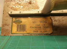 Finishing Drywall Trowel Curved Plastic Handle 11"x4.5" Nu-Pride 90S Made in USA