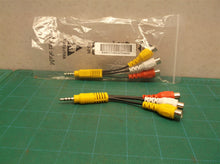 2 red white& yellow Composite Cable Adapter 3.5mm EAD61273167