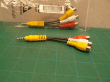 2 red white& yellow Composite Cable Adapter 3.5mm EAD61273167