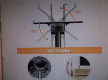 ELIVED Projector Stand, 21'' to 34'' Height Adjustable, Portable Projector and l