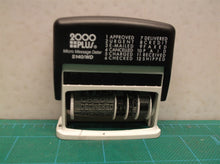 2000 PLUS 12-in-1 Self Inking Date and Message Stamp