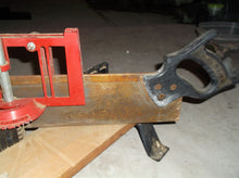 Unbranded Miter box with saw