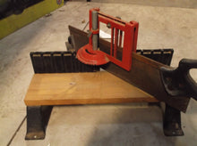 Unbranded Miter box with saw