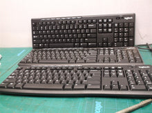 lot of 3 k270 logitech wireless keyboards for parts no dongles