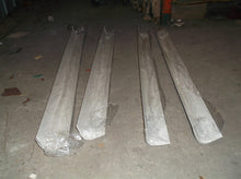 set of 4 White PVC Corner Guards - Round 48"