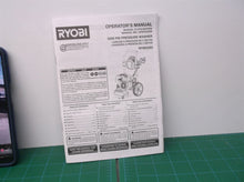 manual only for a RYOBI 3200 PSI 2.3 GPM Cold Water 196cc Kohler Gas Pressure Wa