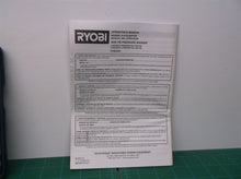 manual only for a RYOBI 3200 PSI 2.3 GPM Cold Water 196cc Kohler Gas Pressure Wa