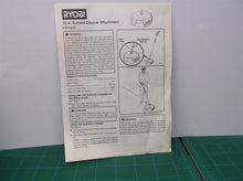 manual only for a Ryobi RY31SC01 15 in. 3300 PSI Surface Cleaner attachment