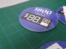 25 1800 tequila price stickers