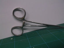 Stainless Steel Curved, 5" Length locking forceps