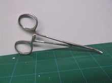 Stainless Steel Curved, 5" Length locking forceps