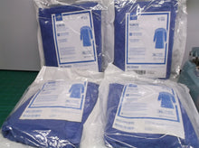 Lot of 4 Medline Sirus xL-Long surgical gowns
